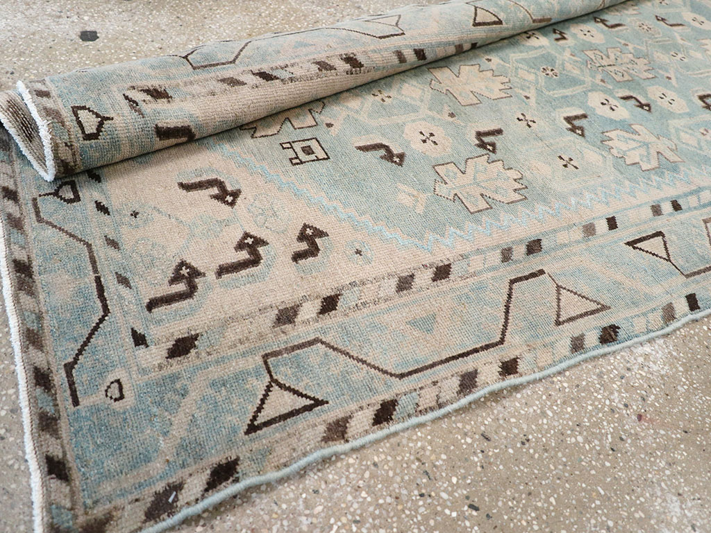 Vintage Persian Malayer Runner, No.32719 - Staging