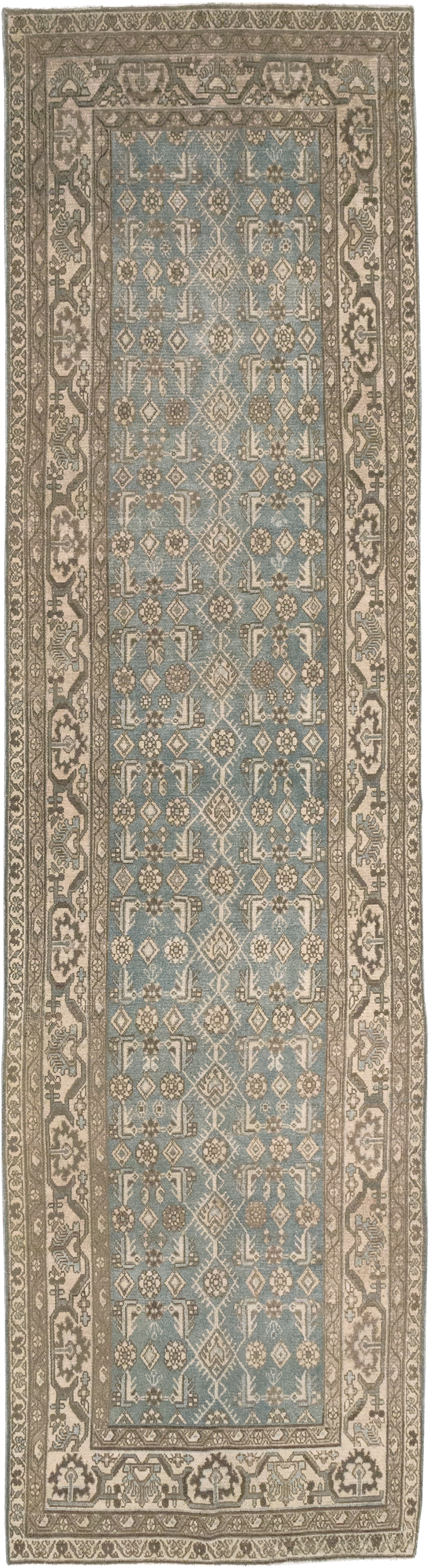 Vintage Persian Malayer Runner, No.32721 - Staging
