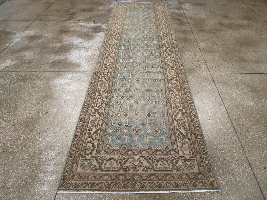 Vintage Persian Malayer Runner, No.32721 - Staging