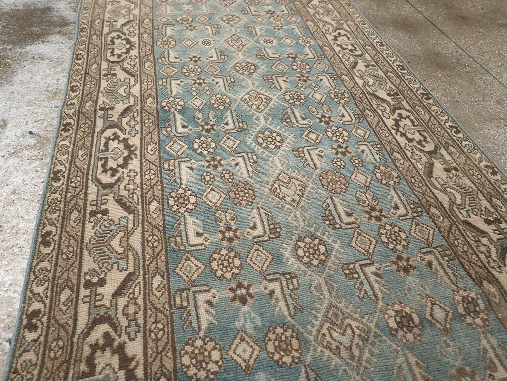 Vintage Persian Malayer Runner, No.32721 - Staging