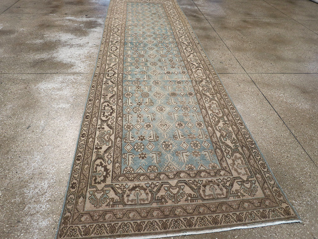 Vintage Persian Malayer Runner, No.32721 - Staging