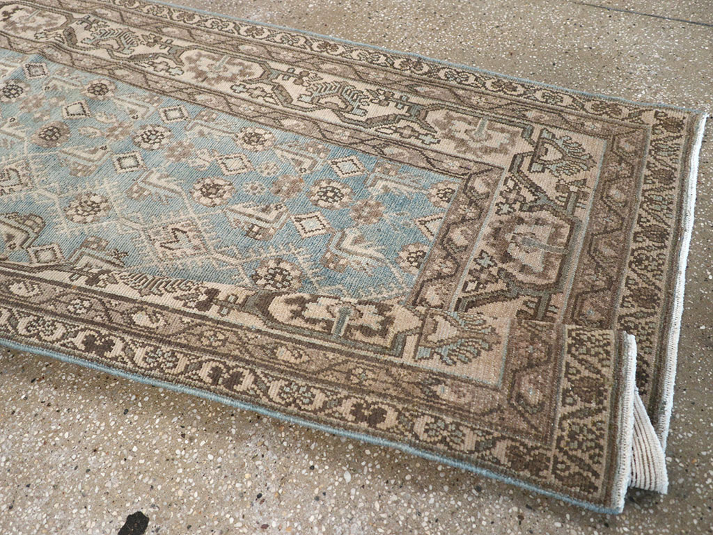 Vintage Persian Malayer Runner, No.32721 - Staging