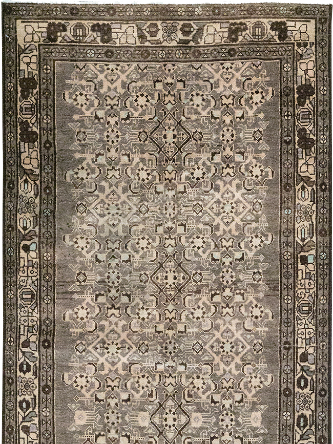 Vintage Persian Malayer Runner, No.32722 - Staging