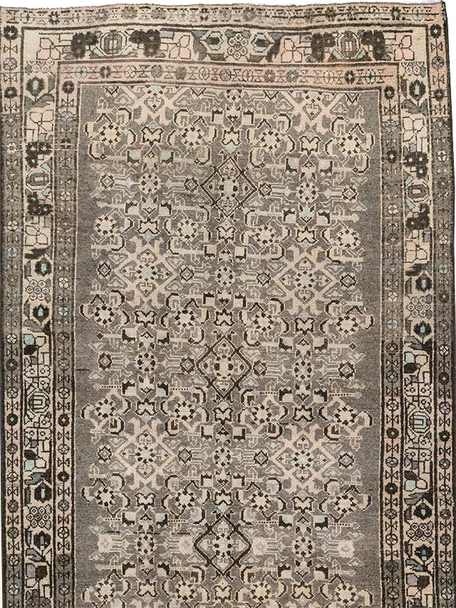 Vintage Persian Malayer Runner, No.32722 - Staging