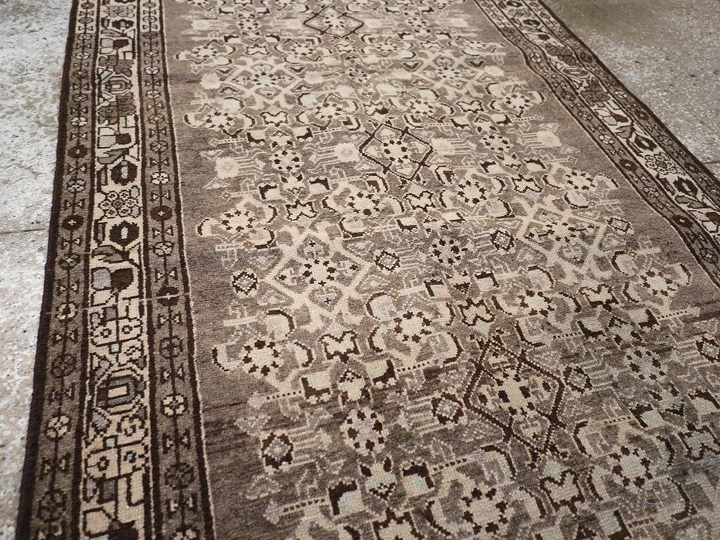 Vintage Persian Malayer Runner, No.32722 - Staging