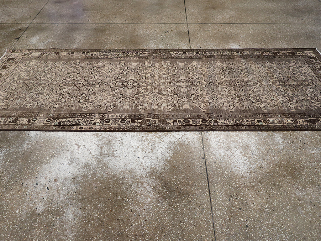 Vintage Persian Malayer Runner, No.32722 - Staging