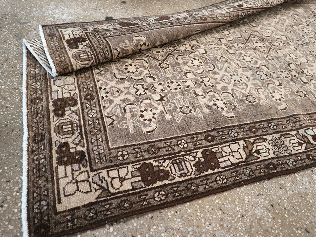 Vintage Persian Malayer Runner, No.32722 - Staging