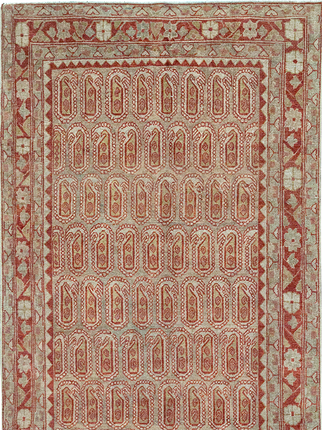 Antique Persian Malayer Long Runner (Pair: 2 of 2), No.32724 - Staging