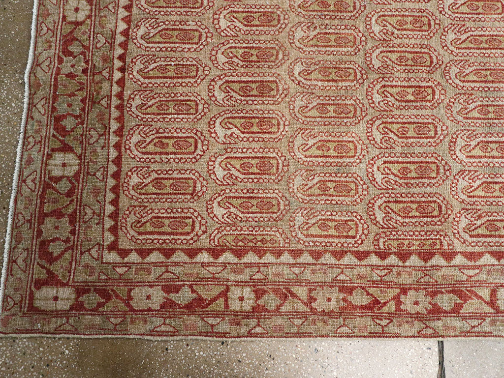 Antique Persian Malayer Long Runner (Pair: 2 of 2), No.32724 - Staging