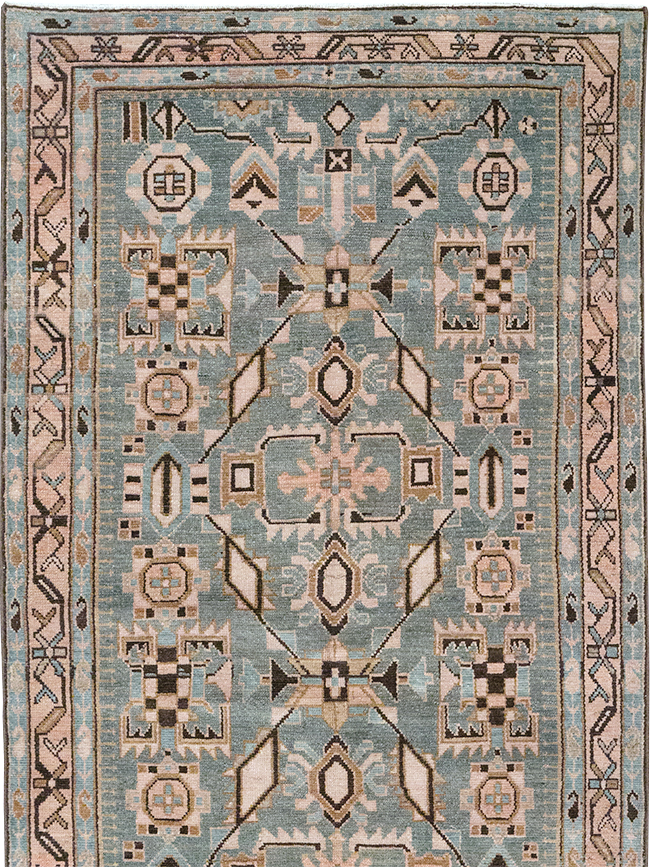 Vintage Persian Malayer Runner, No.32726 - Staging