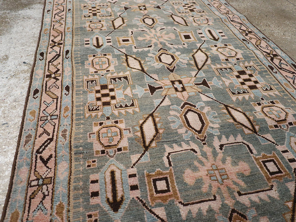 Vintage Persian Malayer Runner, No.32726 - Staging