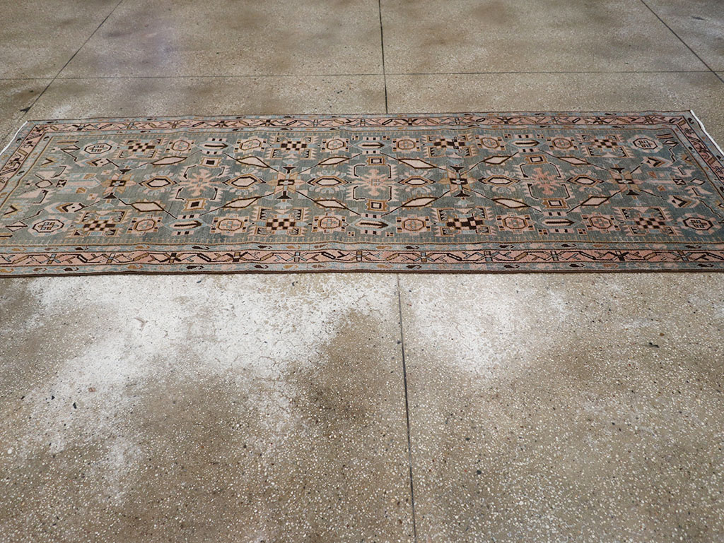 Vintage Persian Malayer Runner, No.32726 - Staging