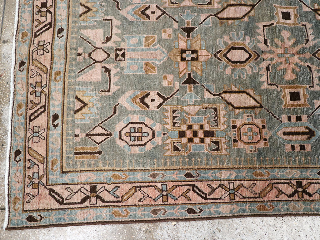 Vintage Persian Malayer Runner, No.32726 - Staging