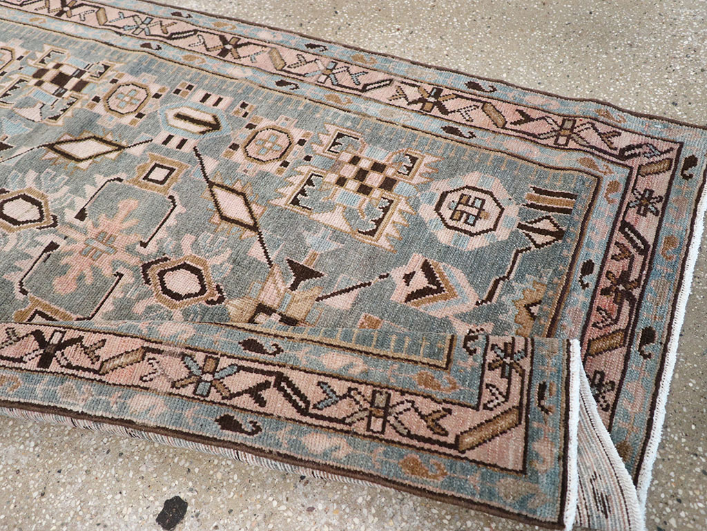 Vintage Persian Malayer Runner, No.32726 - Staging