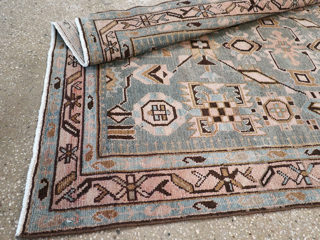 Vintage Persian Malayer Runner, No.32726 - Staging