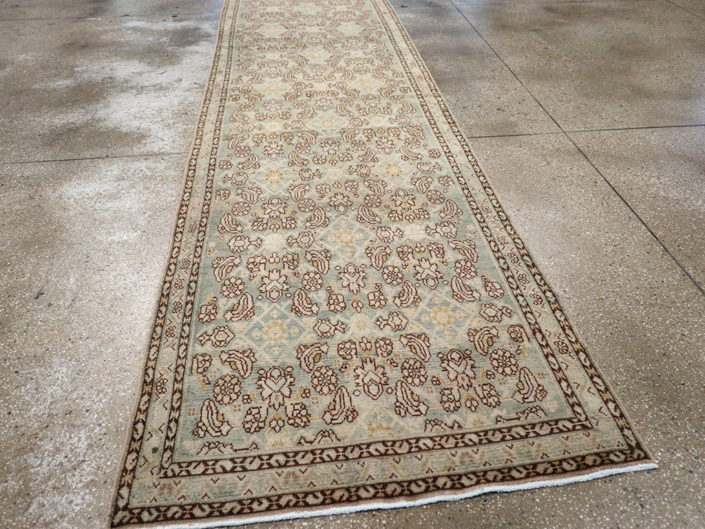 Vintage Persian Malayer Runner, No.32727 - Staging