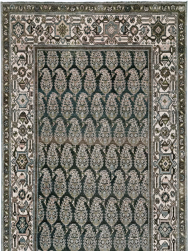 Antique Persian Malayer Runner, No.32728 - Staging