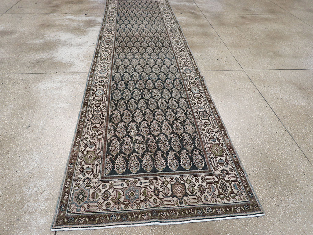 Antique Persian Malayer Runner, No.32728 - Staging