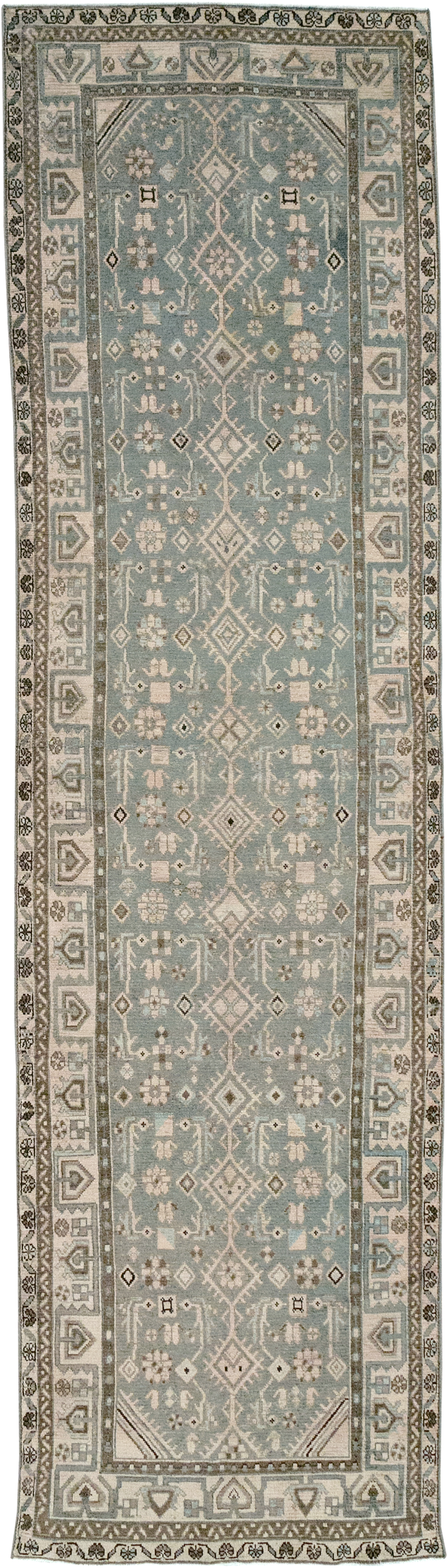 Vintage Persian Malayer Runner, No.32729 - Staging