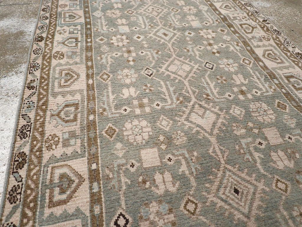 Vintage Persian Malayer Runner, No.32729 - Staging