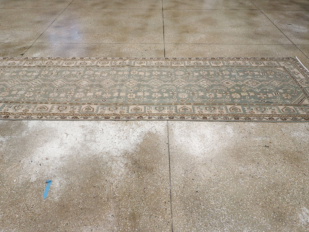 Vintage Persian Malayer Runner, No.32729 - Staging