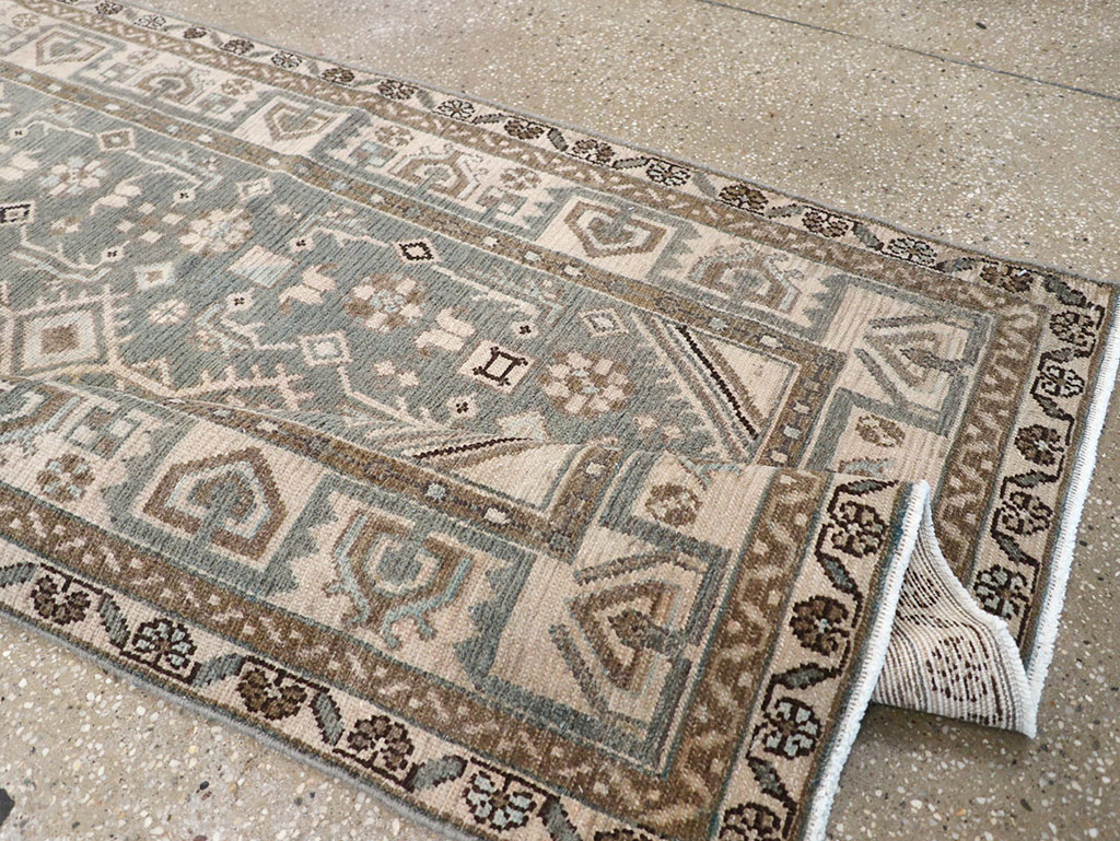 Vintage Persian Malayer Runner, No.32729 - Staging