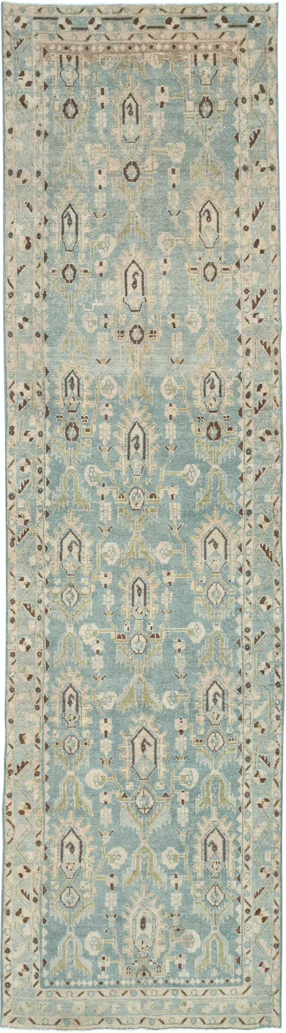 Vintage Persian Malayer Runner, No.32730 - Staging