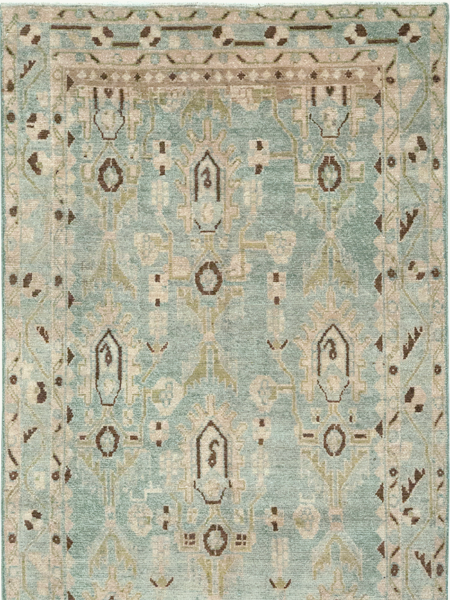 Vintage Persian Malayer Runner, No.32730 - Staging