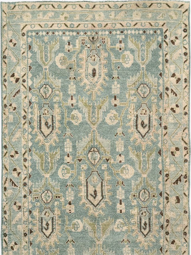 Vintage Persian Malayer Runner, No.32730 - Staging