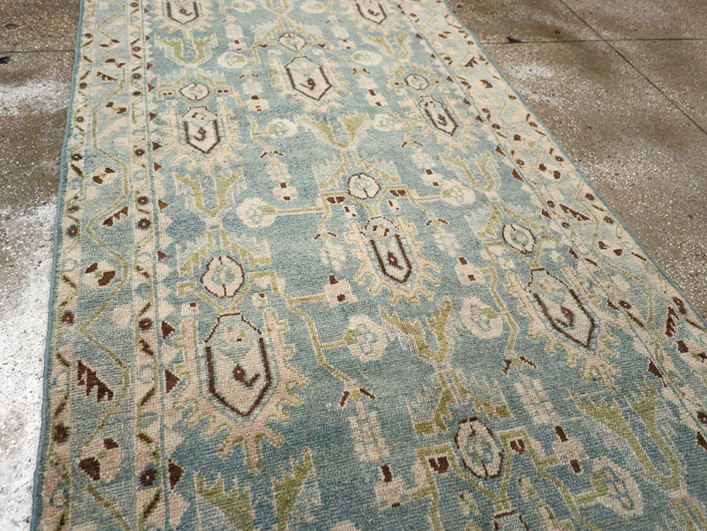 Vintage Persian Malayer Runner, No.32730 - Staging