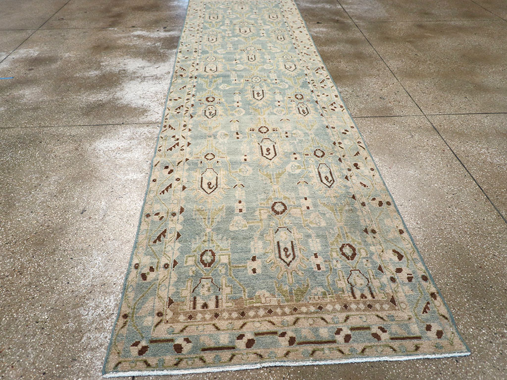 Vintage Persian Malayer Runner, No.32730 - Staging