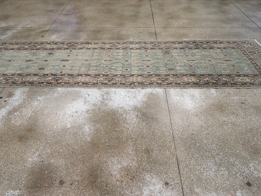 Vintage Persian Malayer Long Runner, No.32731 - Staging