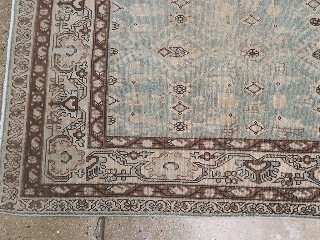 Vintage Persian Malayer Long Runner, No.32731 - Staging