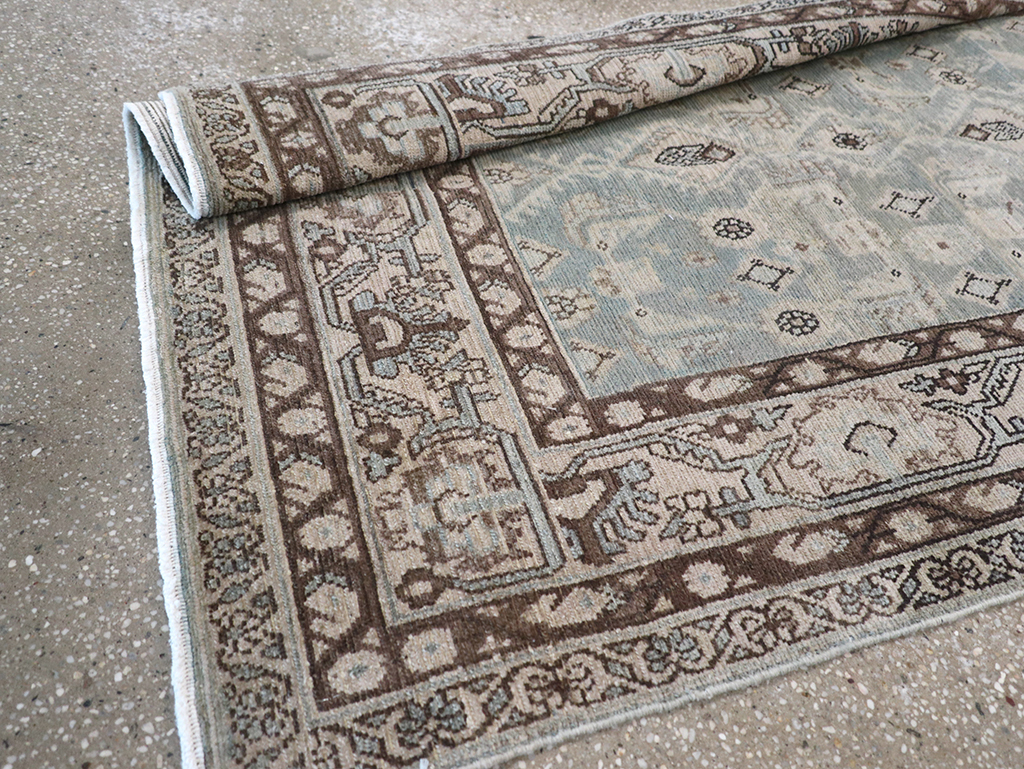 Vintage Persian Malayer Long Runner, No.32731 - Staging