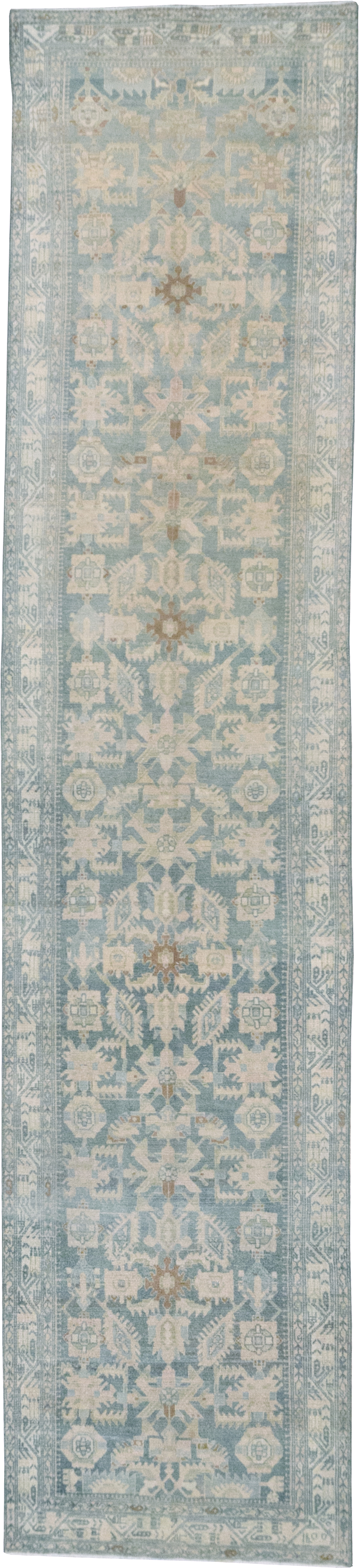 Vintage Persian Malayer Long Runner, No.32732 - Staging