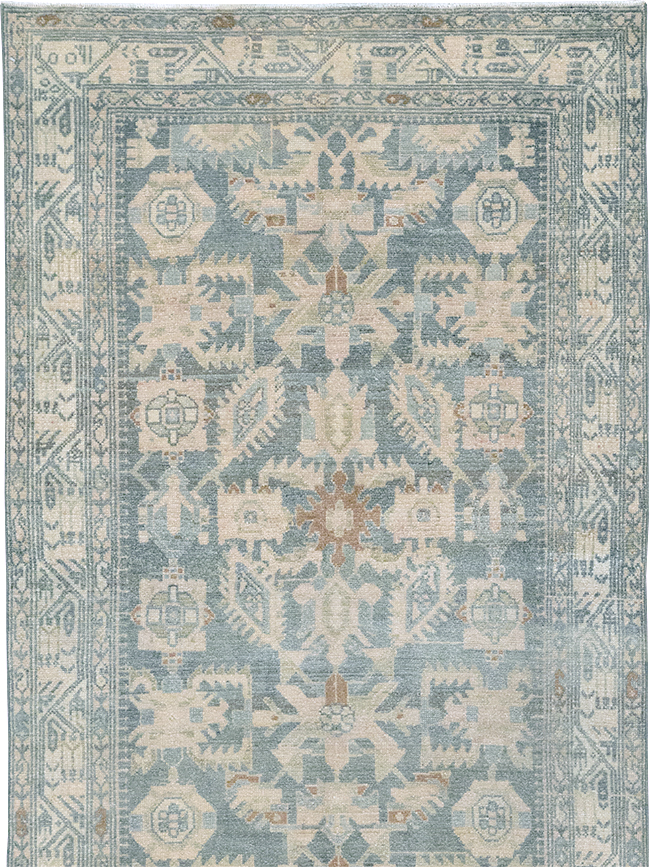 Vintage Persian Malayer Long Runner, No.32732 - Staging