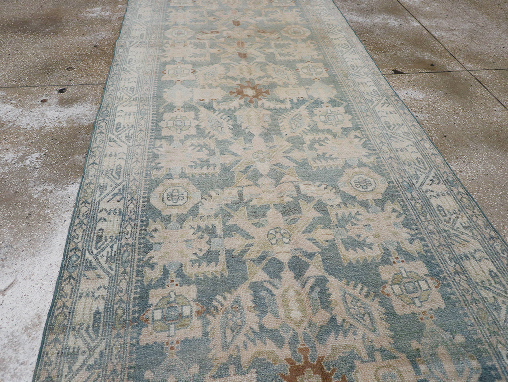 Vintage Persian Malayer Long Runner, No.32732 - Staging