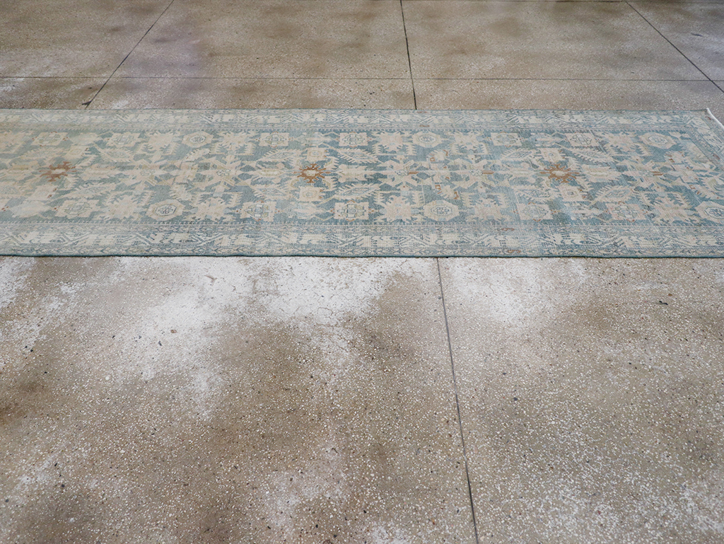 Vintage Persian Malayer Long Runner, No.32732 - Staging