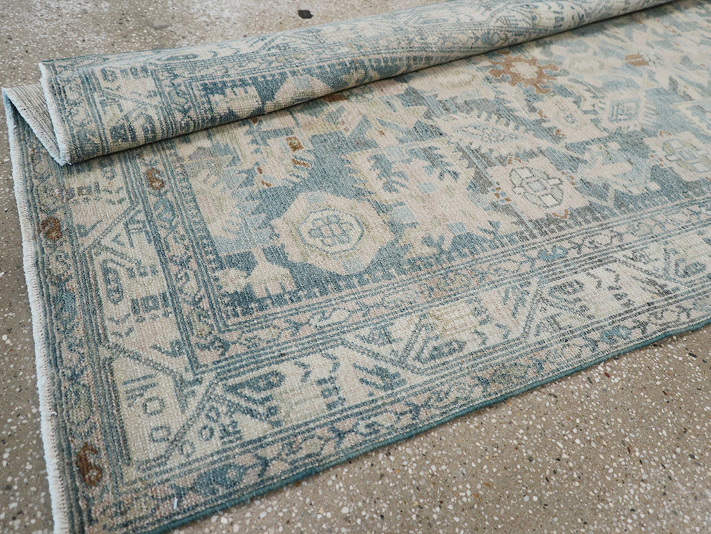 Vintage Persian Malayer Long Runner, No.32732 - Staging