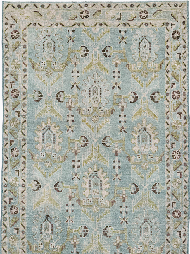 Vintage Persian Malayer Long Runner, No.32734 - Staging