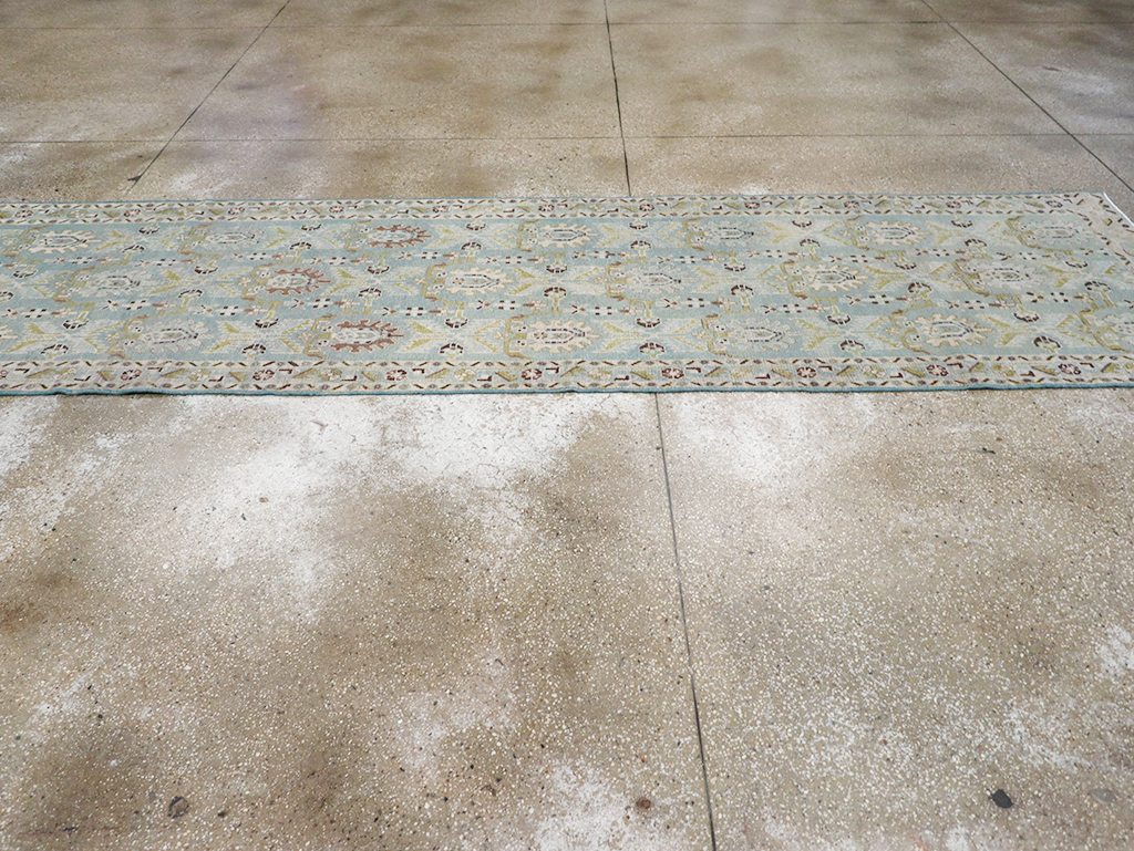 Vintage Persian Malayer Long Runner, No.32734 - Staging