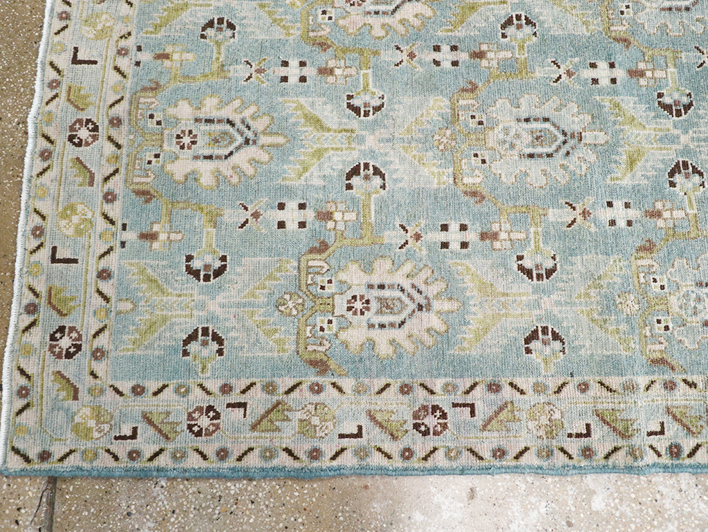Vintage Persian Malayer Long Runner, No.32734 - Staging