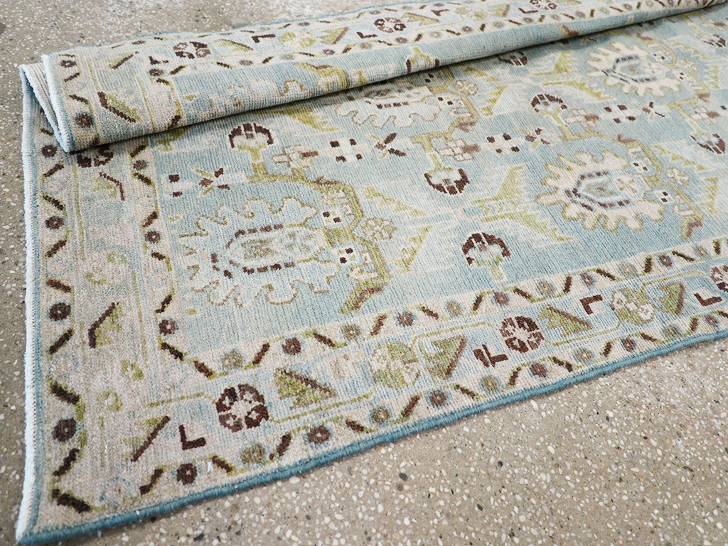 Vintage Persian Malayer Long Runner, No.32734 - Staging
