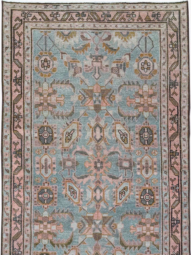 Vintage Persian Malayer Long Runner, No.32735 - Staging
