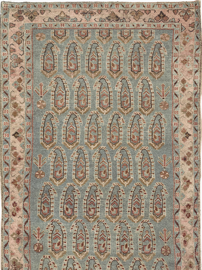 Vintage Persian Malayer Runner, No.32737 - Staging
