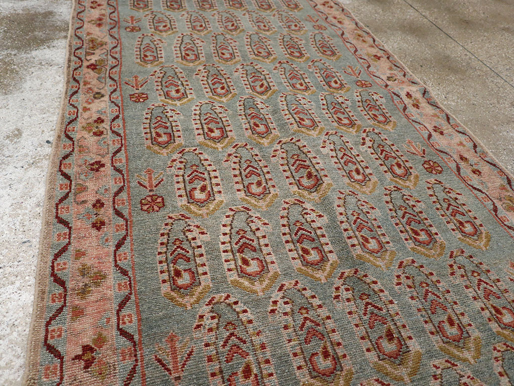 Vintage Persian Malayer Runner, No.32737 - Staging