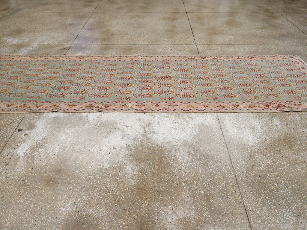 Vintage Persian Malayer Runner, No.32737 - Staging