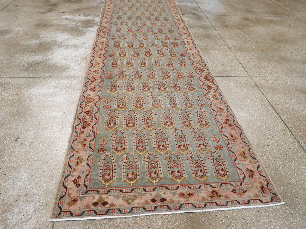 Vintage Persian Malayer Runner, No.32737 - Staging