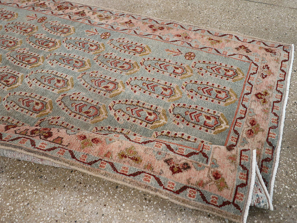 Vintage Persian Malayer Runner, No.32737 - Staging