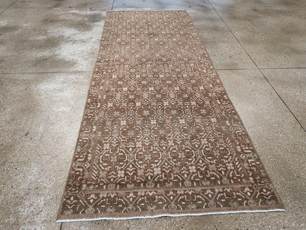 Vintage Persian Serab Runner, No.32739 - Staging
